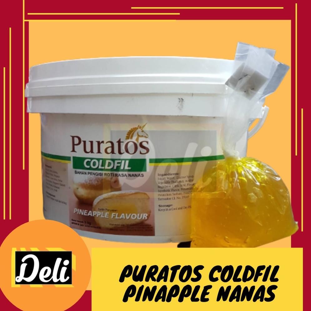 

Puratos Coldfil Pineapple Selai Isian Roti Rasa Nanas Repack 500gr AST nUg