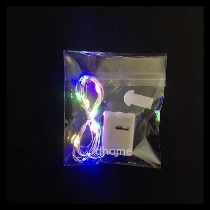 TERBARU BINTANG MAKMUR - LAMPU LED TUMBLR 1 METER 2 METER 20 LAMPU / LAMPU STRIP DEKORASI DENGAN BAT