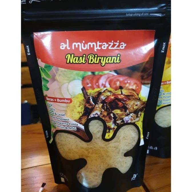 

Nasi Biryani / Briyani Al Mumtazza Beras Basmati Bumbu Rempah Lengkap Lezat Mudah Masak Halal nUg
