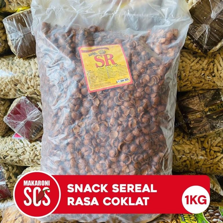 

Snack Sereal Coklat 1kg Termurah Topping Coco Crus Coklat Legit Coklat AST nUg