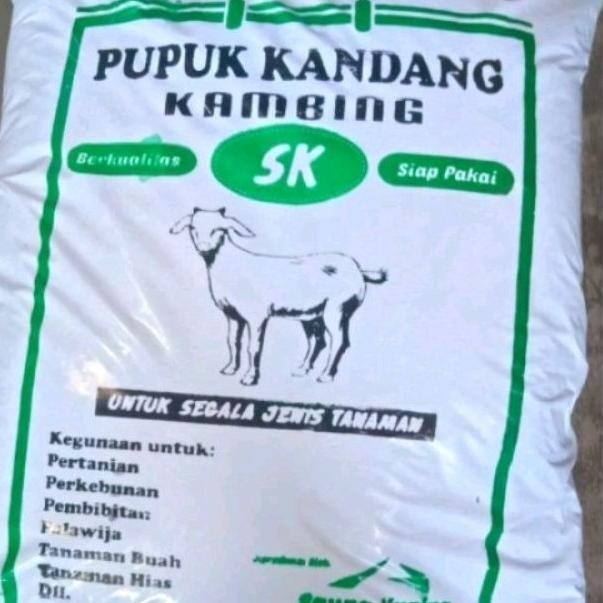 

Terlaris Pupuk Kandang Organik Kohe Kambing Halus Repack 1 Kg Siap Pakai