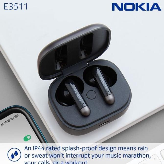 Tws Nokia E3511 Anc Original True Wireless Earphone Aptx New Stok