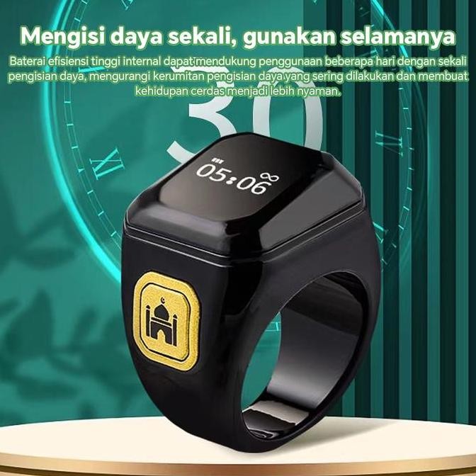 NMuslim Iqibla Zikr Ring Tasbih Digital Tasbih Smart Iqibla Ring Iqibla Ring Tasbih Digital Bluetoot