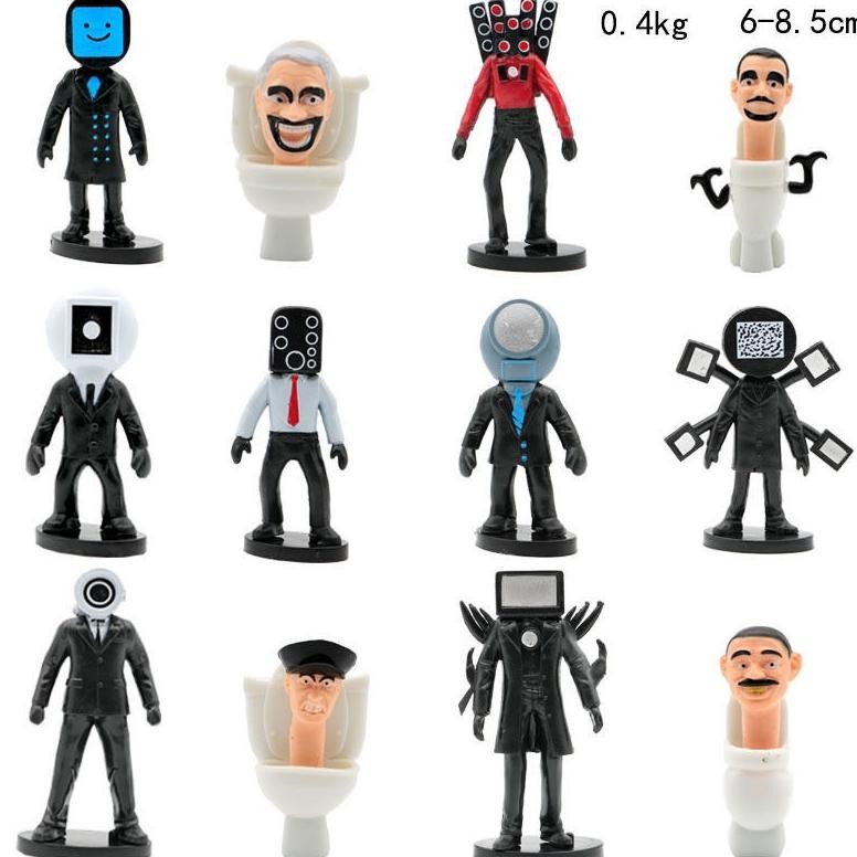 ''Terlaris" Mainan Man Vs Monitor Man Titan Audio War Tv Man Model Mainan Boneka Model Hadiah Anak L