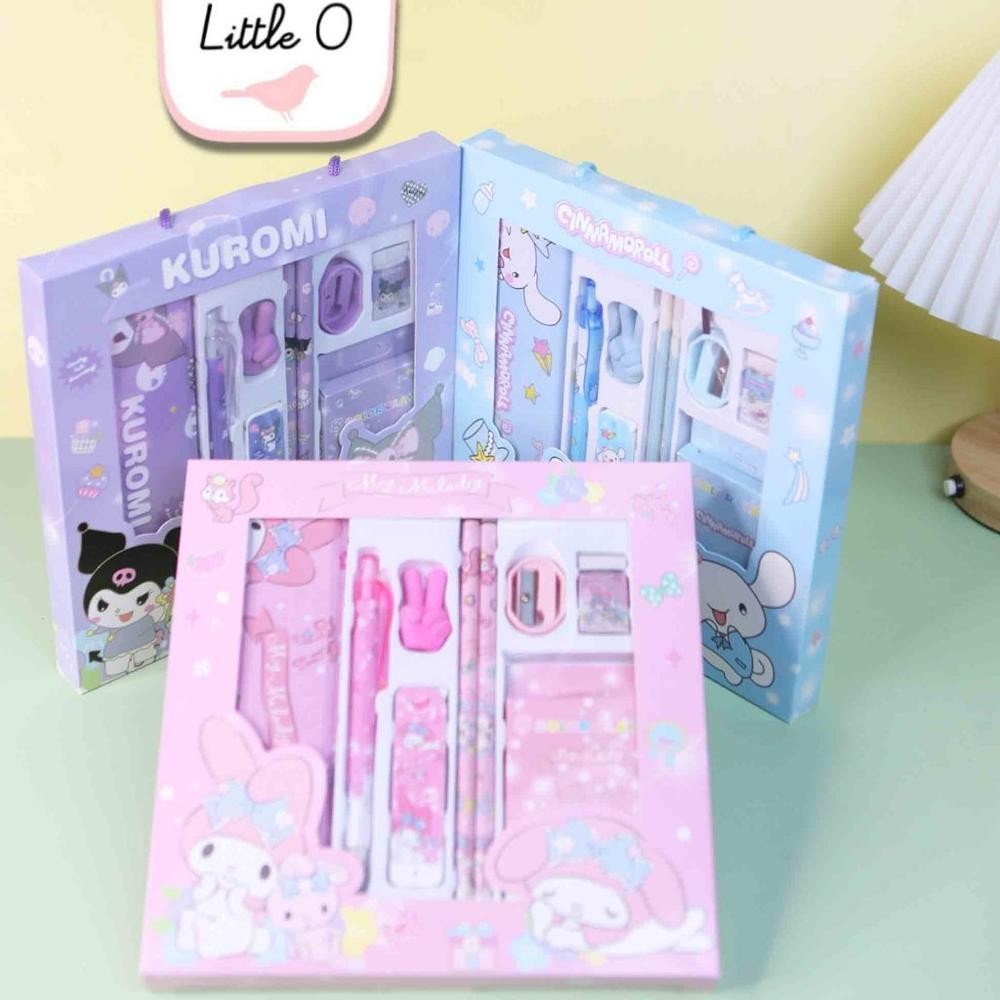 

RB Pensil Mekanik Set Lengkap Alat Tulis Anak 9in1 Set Alat Tulis Anak Sekolah Paket Lengkap