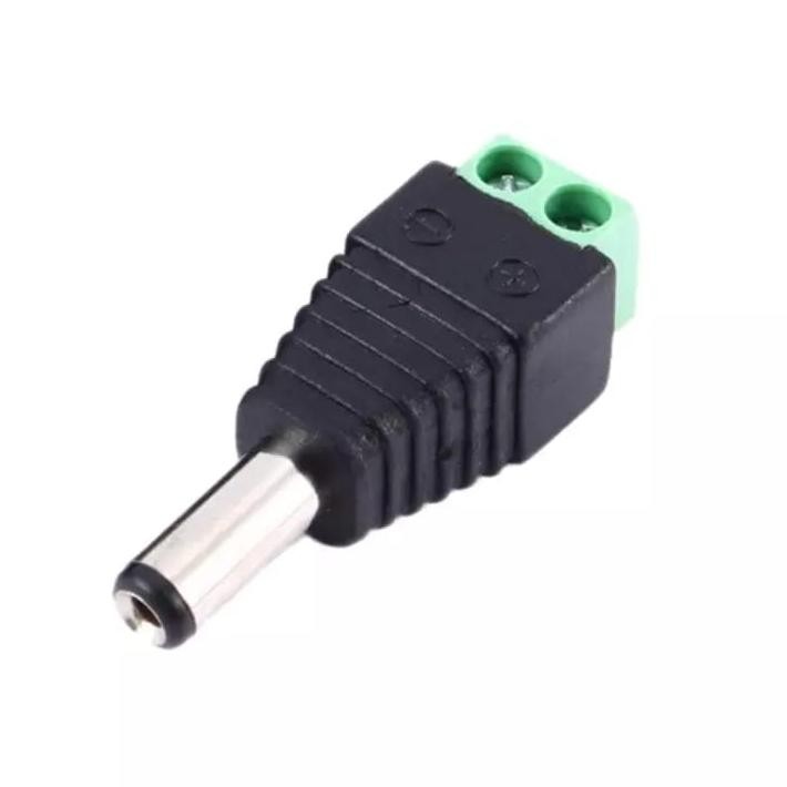 HJK Konektor CCTV 1 Set BNC Plus Jack DC Siap Pasang / Connector 1 Camera