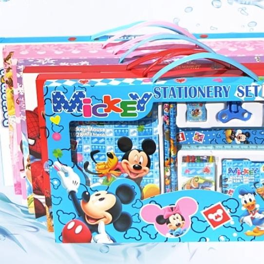 

RB Welcome - S5982 Set Alat Tulis 8 In 1 / Set Alat Tulis Anak Motif Kartun / Set Alat Tulis 8 In 1 Lucu / Stationery Set 8 In 1 Lucu