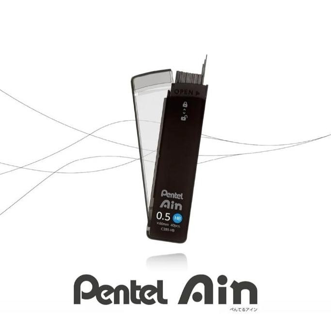 

RB Pentel AIN Mechanical Pencil Lead Refill 0.2mm 0.3mm 0.4mm 0.5mm 0.7mm 0.9mm 1.3mm Isi Pensil Mekanik Graphite Lead