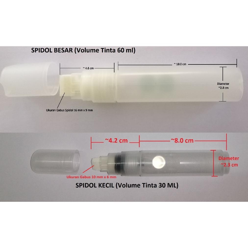 

RB Spidol Kosong Untuk Tinta Permanen Tinta Karung Tinta Marking Dengan Mekanisme Spring Valve