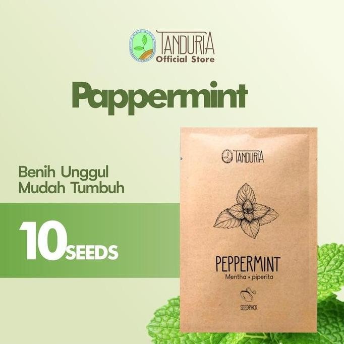 

Terlaris Allshop1- Tanduria - Benih Super Herbal Daun Mint Peppermint Bibit