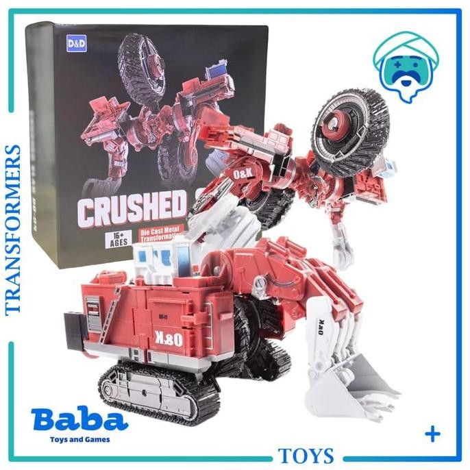 Asli Transformers Deformation DD 04 DD04 Aoyi BMB Scavenger Crushed Slag Devastator