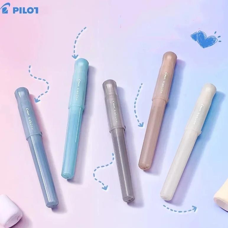 

Japan Pilot Kakuno Fountain Pen Madoromi Dream Series Cute Design Interchangeable Ink Bag Gift