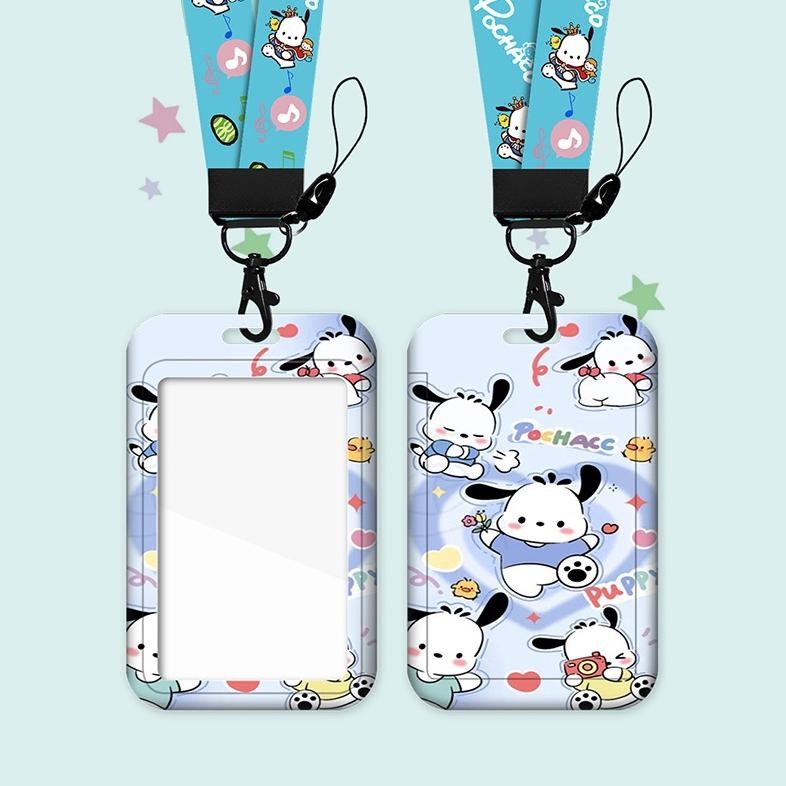 

''Terlaris" Name Tag Id Card Holder Sanrio Motif Kartun Hardcase Aksesoris Kartu Identitas E Toll Murah Gtg Murah