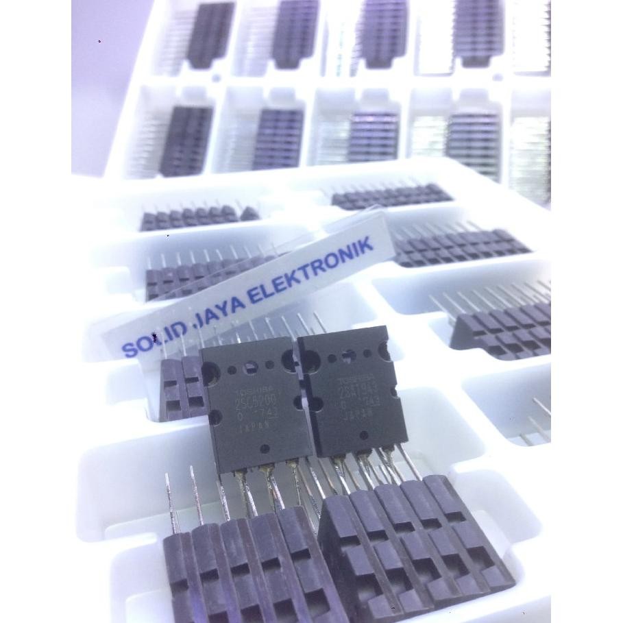 HJK TRANSISTOR TOSHIBA 2SC5200 - 2SA1943 TR TOSHIBA 2SC 5200 2SA 1493 TRANSISTOR TR FINAL TOSHIBA JE