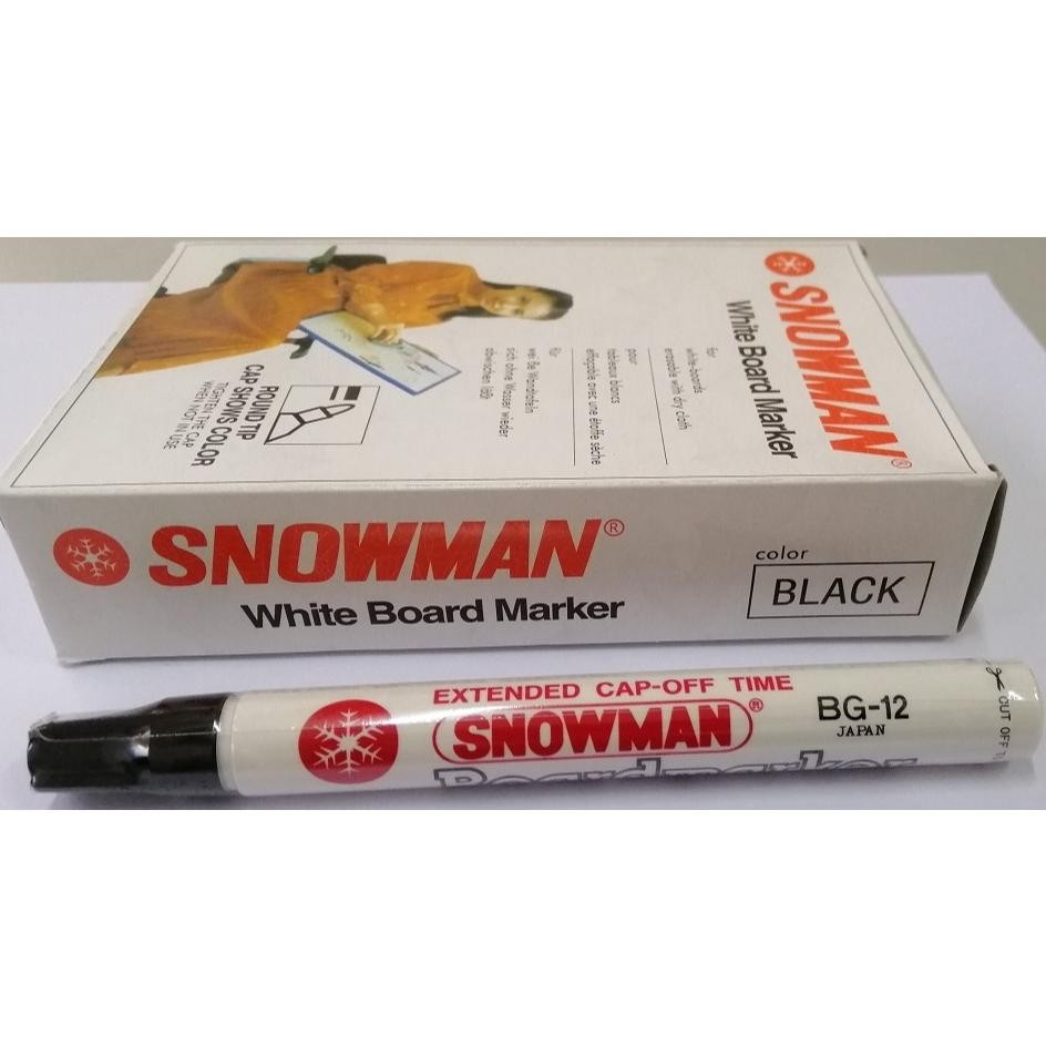 

RB Spidol Snowman BG-12 Whiteboard - 1 lusin