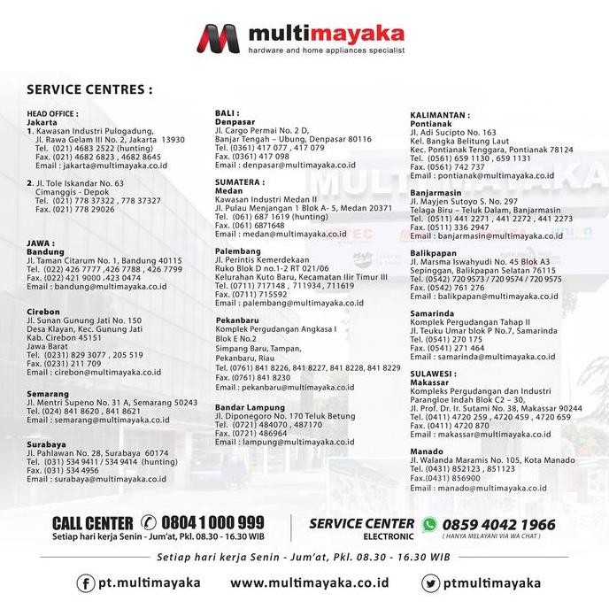 Mayaka - Speaker Aktif 2.1 Channel - Spk 23 Km - Thn New Stok