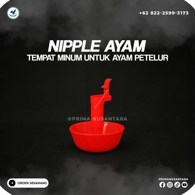 $$$$] NIPPLE DRINKER TEMPAT MINUM AYAM PETELUR NIPEL NEPEL