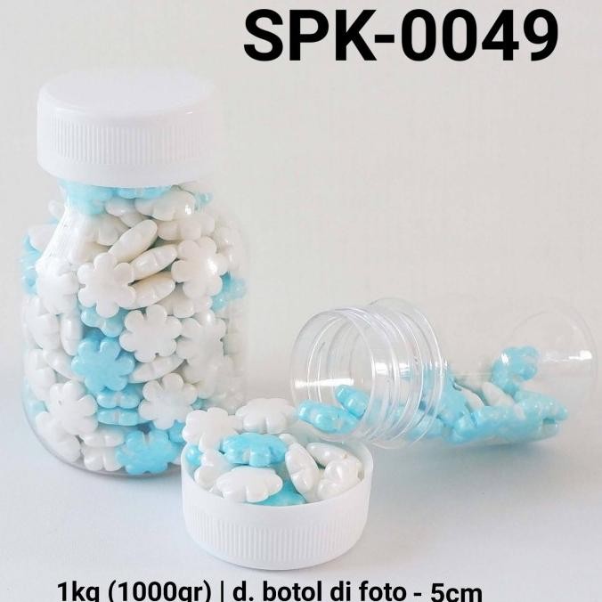 

yang dicari@@@@] SPK-0049 Sprinkles sprinkle sprinkel 1kg 1 kg snowflake frozen