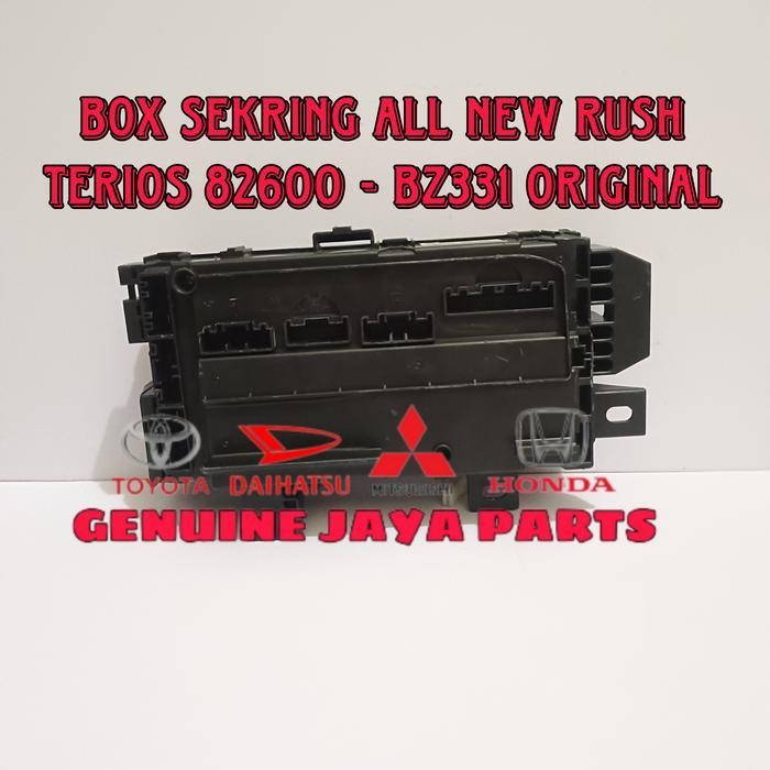 Box Sekring / Fuse Box All New Rush Terios 82600 - Bz331 Original Original Dan Terpercaya