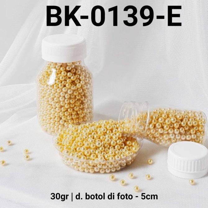

Buruan beli] BK-0139-E Sprinkles sprinkle sprinkel 30gr 30 gram mutiara kuning