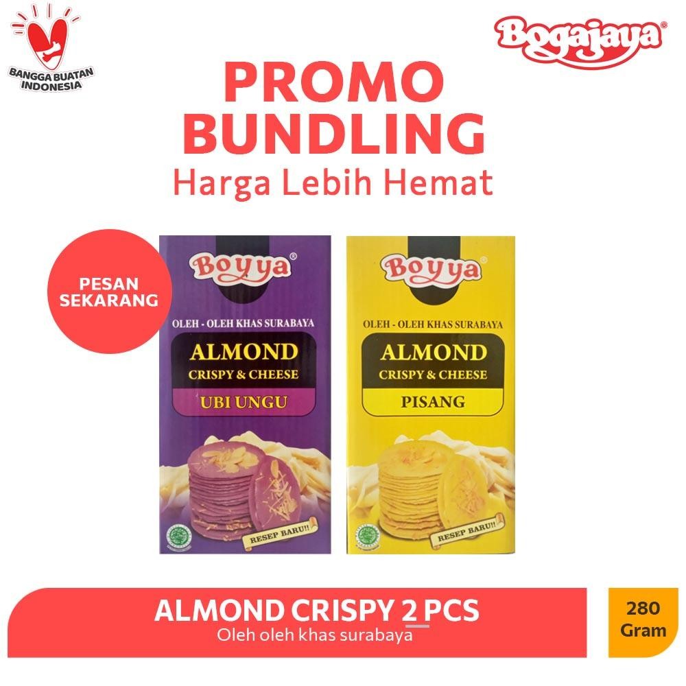 

NEW PRODUCT ALMOND CRISPY CHEESE PAKET BUNDLING ISI 2 BKS <PROMO> NATURES TOUCH.