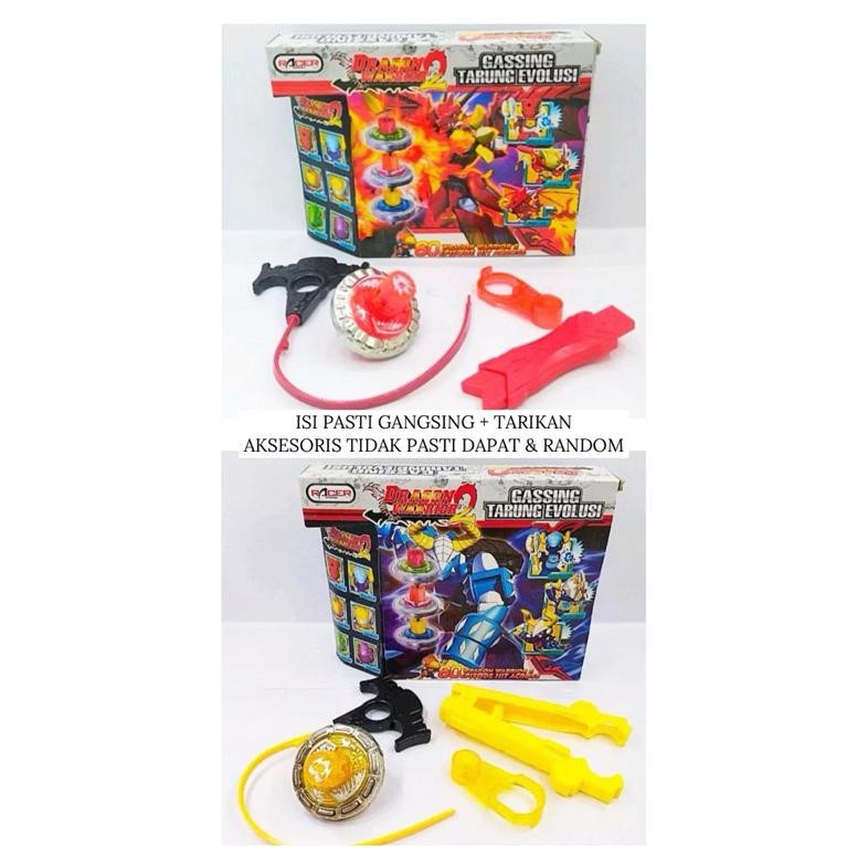 ''Terlaris" Gangsing Dus 9808  - 110 A / Beyblade Dragon Warrior / Mainan Murah