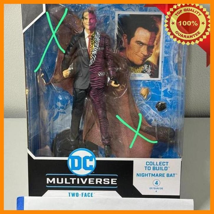 [MOT] MCFARLANE DC MULTIVERSE TWO FACE ( BATMAN FOREVER ) NO CTB - READY STOCK