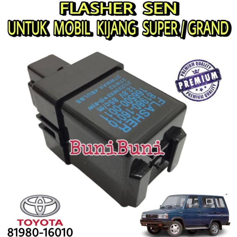 Premium Flasher / Flaser Otomatis Sen Untuk Mobil Toyota Kijang Super 5K / Grand / Rover Prermium