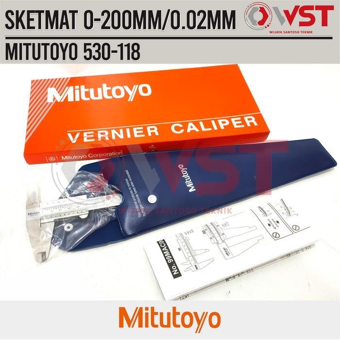 

Mitutoyo Jangka Sorong Sketmat 8" Ketelitian 0.02Mm Tipe 530-118 Original Dan Terpercaya