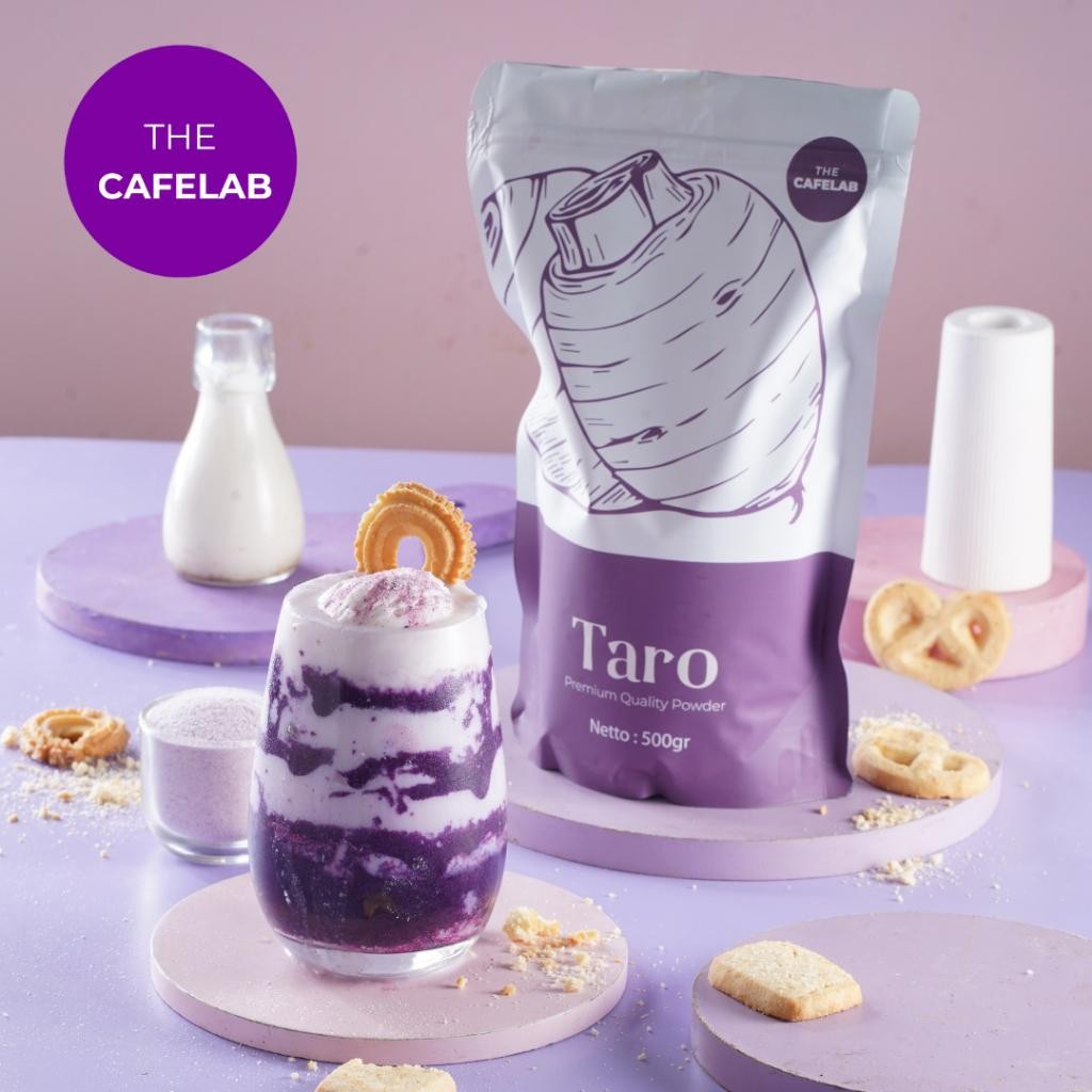 

NEW PRODUCT THECAFELAB BUBUK MINUMAN RASA TARO 500GR / POWDER TARO PREMIUM TERLARIS NATURES TOUCH.