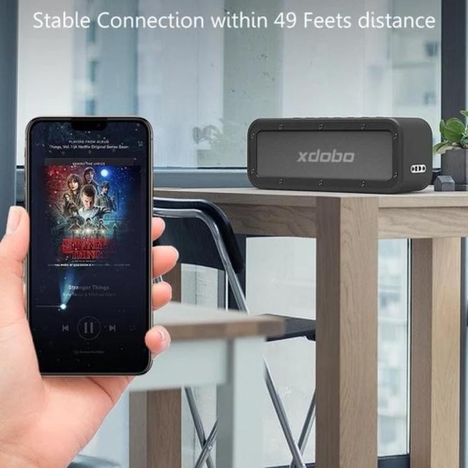 Original Xdobo Wake 1983 40W Portable Audio Speaker Bluetooth New Stok
