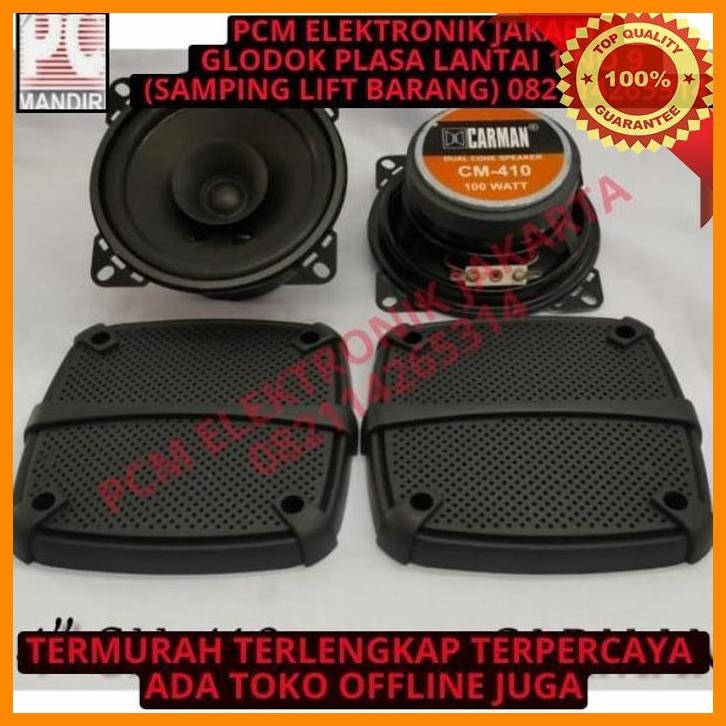 [PEP] SPEAKER SPEKER PINTU MOBIL COAXIAL 4INCH 4 INCH CARMAN CM 410= CM 422