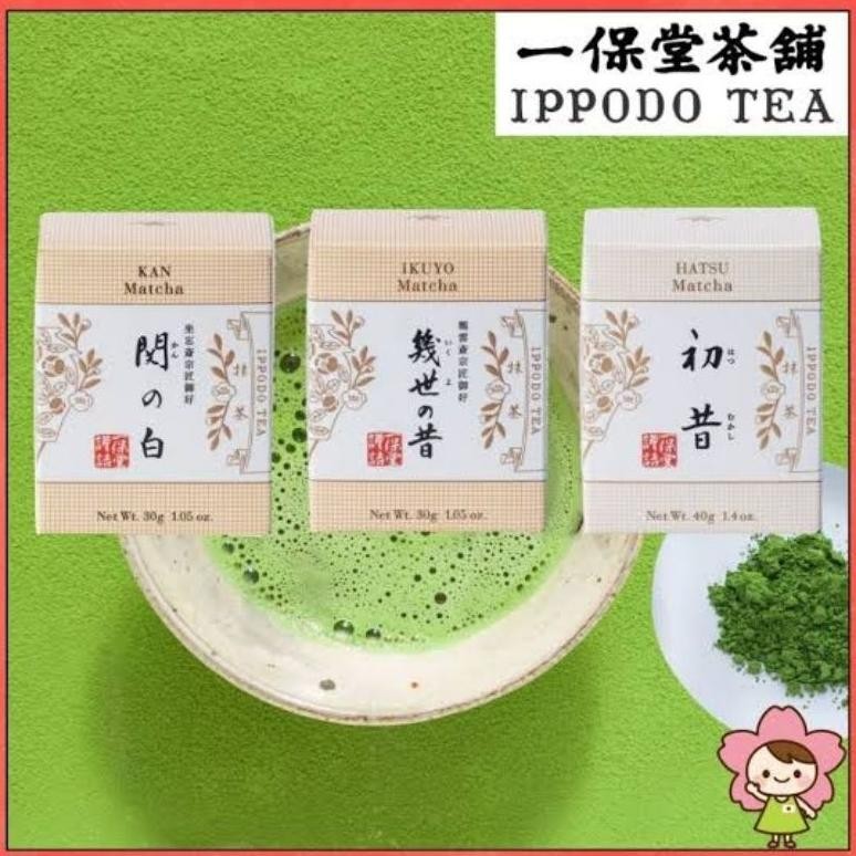 

Ippodo Tea Matcha Powder Ceremonial Grade Japan Bubuk Matcha Jepang