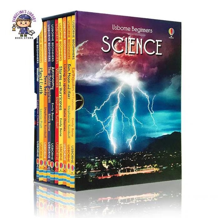 DLC - SCIENCE, HISTORY, NATURE , USBORNE BOOK SET/ BUKU BACAAN ANAK
