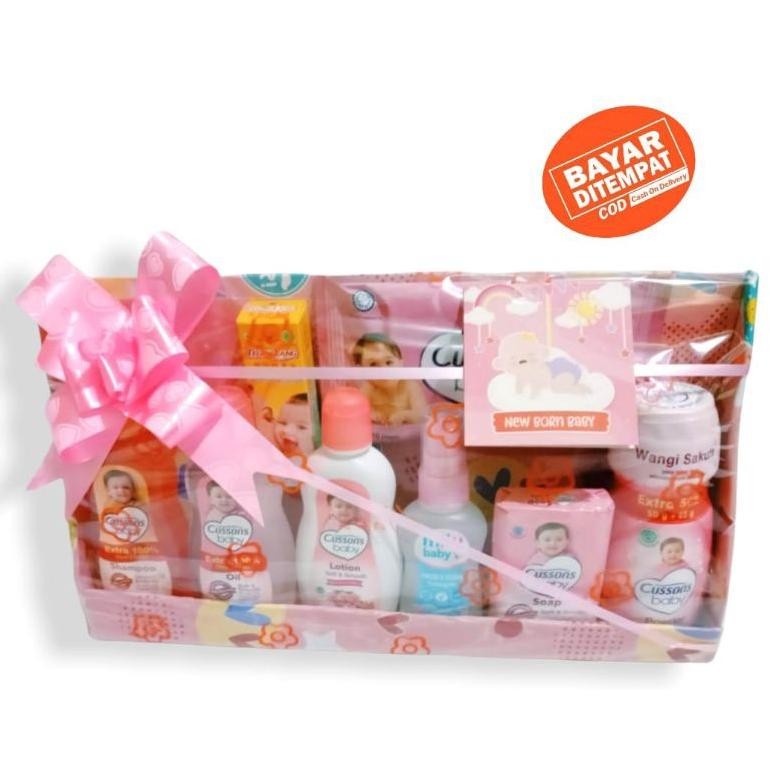 READY STOK Parcel Bayi/ Kado Bayi/Parcel Baby/Hampers Baby Gift/Perlengkapan Bayi/Kecantikan Bayi/Pa