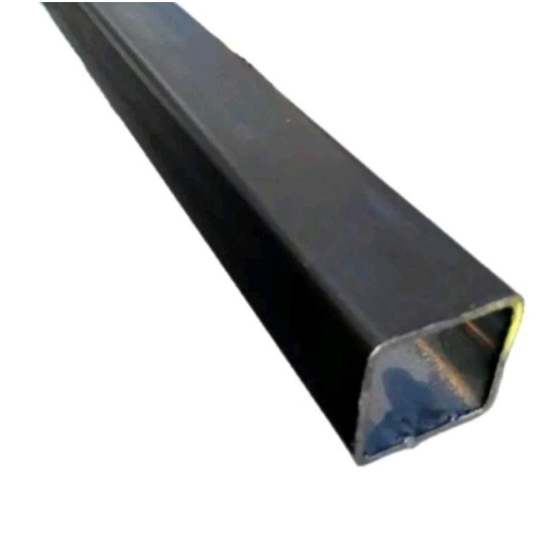 Holo Besi Hitam 3 x 3cm Tebal 1,7mm Panjang 200cm