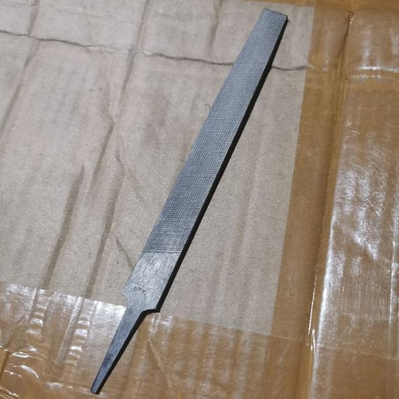 NEW Kikir Flat 6 Inch 150 mm Kikir Besi Plat Lurus Kikir Besi India Kasar