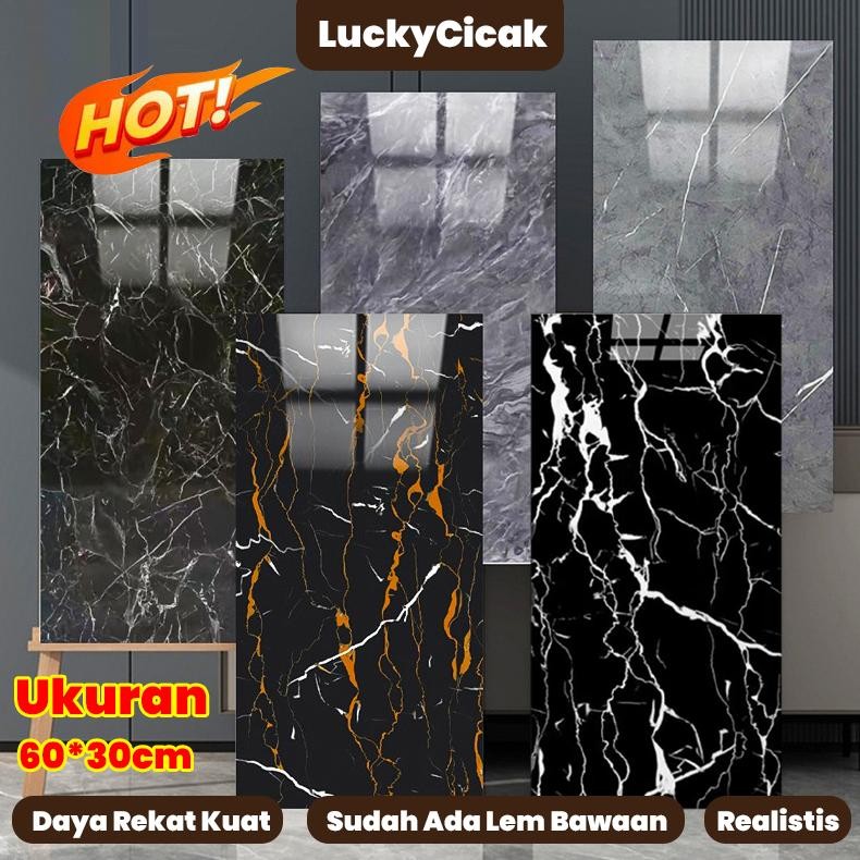 10 Lembarwallpaper dinding keramik hitamwallpaper keramik kamar mandiTekstur HD realistis Dilengkapi