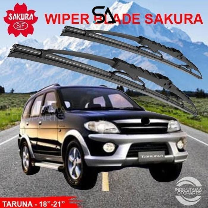 Promo Wiper Kaca Depan Taruna Wiper Mobil Sakura