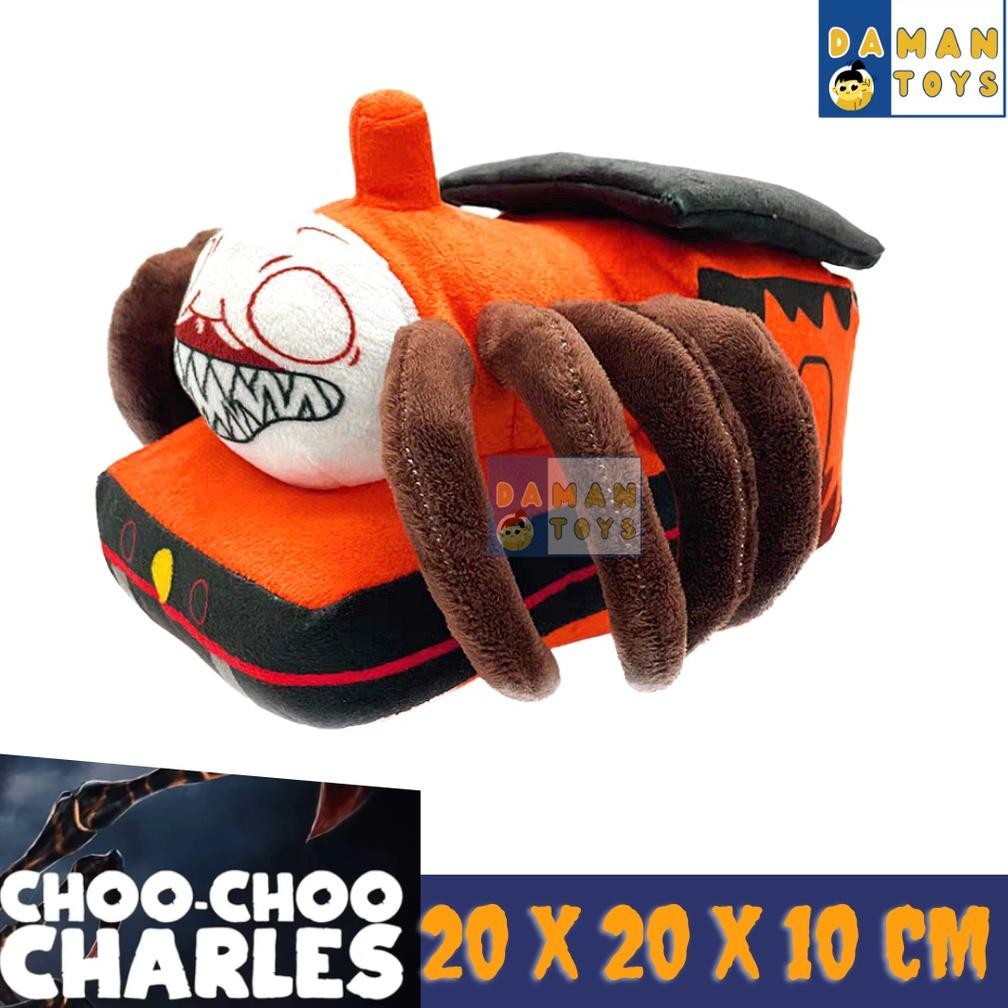 Mainan Roblox Choo Choo Charles Plush Boneka Chocho Kereta Api Laba Laba