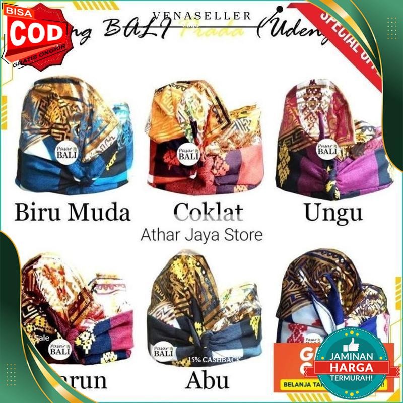 Murah Udeng Bali Jadi / Udeng Bali Instan / Udeng Bali Prada Termurah