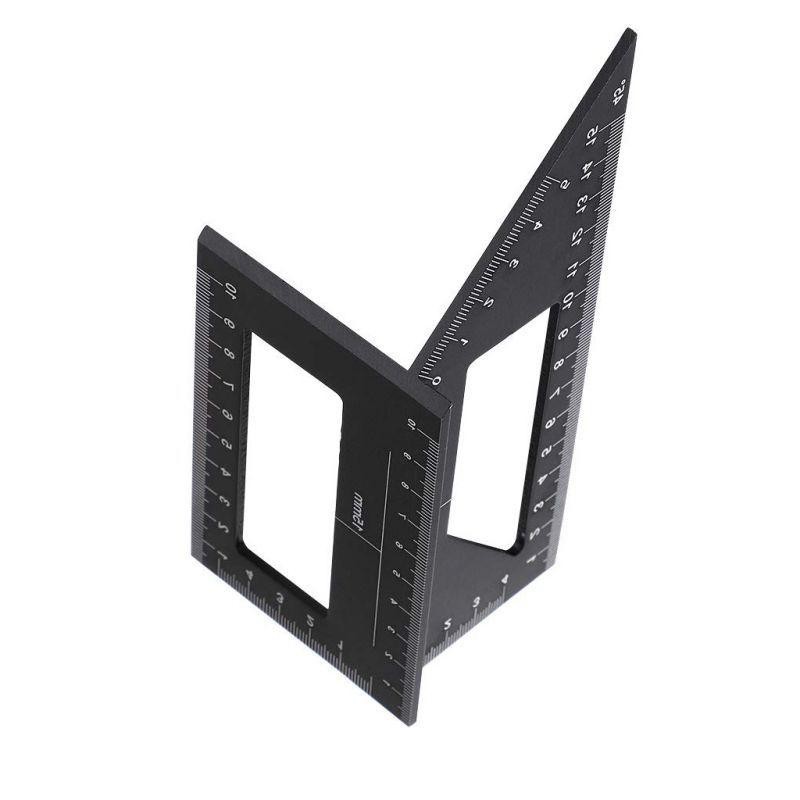 

Penggaris 3D Marking Ruler Alumunium Mark Line Penggaris Siku Mistar Gauge Framing Busur Derajat Angle Speed Square