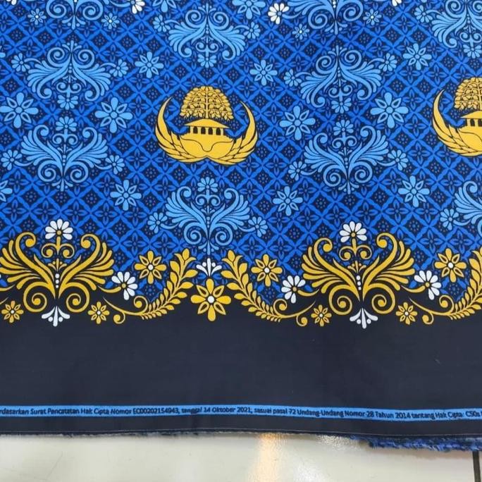 Kain Korpri Batik Korpri Terbaru Sritex bahan katun C40S
