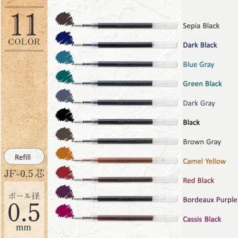 

KEKINIAN ZEBRA SARASA GRAND REFILL VINTAGE COLOR GEL INK 0.5MM P-RJF5 TERLARIS