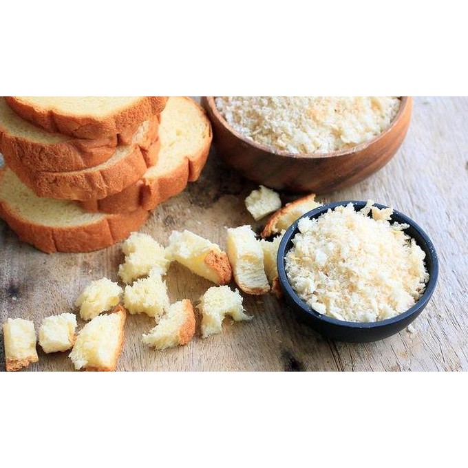 

] Breadcrumbs White 500gram / Tepung Roti Putih / White Breadcrumbs