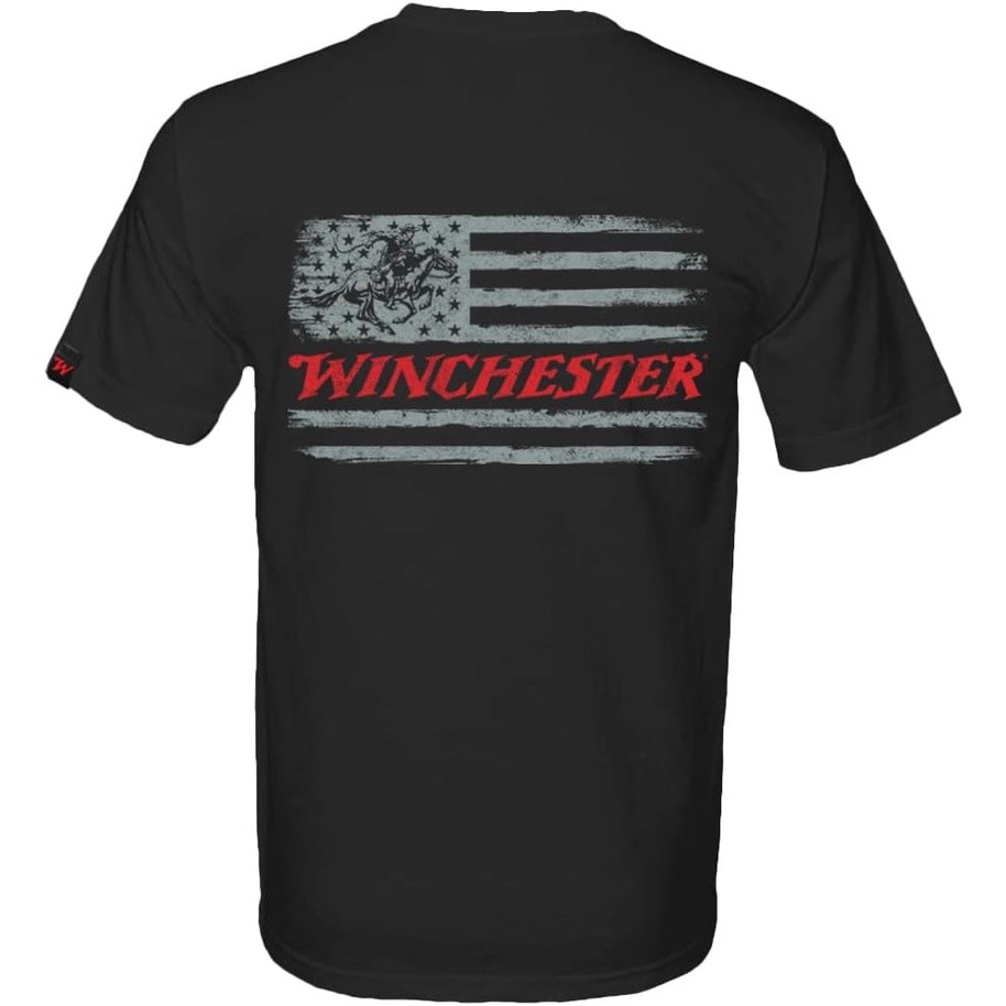 Kaos T Grafis Vintage Winchester, Legenda Winchester Resmi