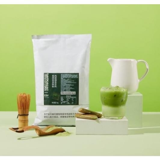 

Boduo Matcha Flavored Powder - Bubuk Minuman Matcha Powder 1Kg (Baru)