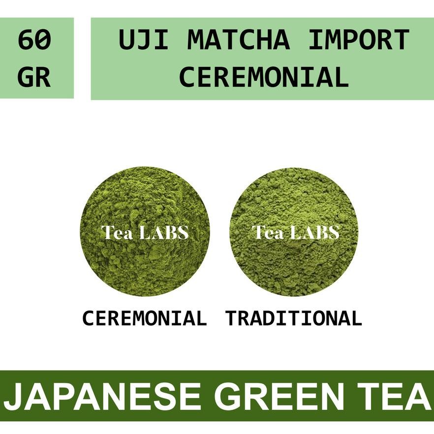 

Uji Matcha Ceremonial / Japanese Green Tea Powder 60 Gram (Baru)