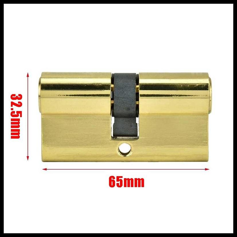 SILINDER KUNCI PINTU 65MM CYLINDER KUNCI SECURITY DOUBLE CYLINDER COMPUTER KEY