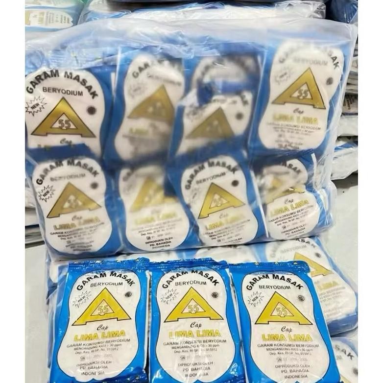 

20 Pcs Garam Masak Bumbu Dapur Beryodium Bahan Masakan Salt Garam Masak